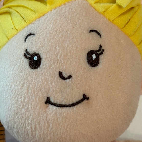 Manhattan Toy Soft Baby Doll Stella 14 inch Doll with Magnetic Mouth Yellow Hair - Picture 3 of 6